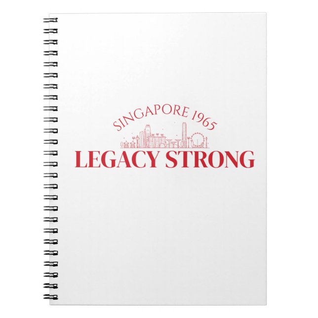 Carnet Majulah Singapura Celebration Notebook (Devant)