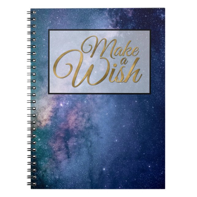 Carnet Make a Wish Astronomy (Devant)
