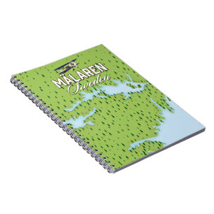 Carnet Mälaren Suède