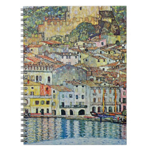 Carnet Malcesine sur le lac de Garde Par Gustav Klimt