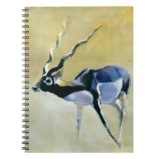 Carnet Mâle noir Velavadar 1997 (Devant)