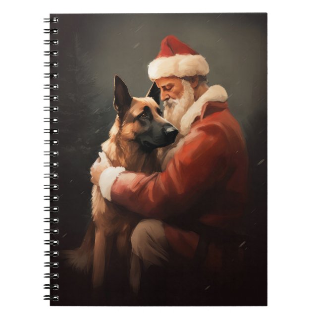 Carnet Malinoi Belge Avec Noël Festif Du Père Noël (Devant)