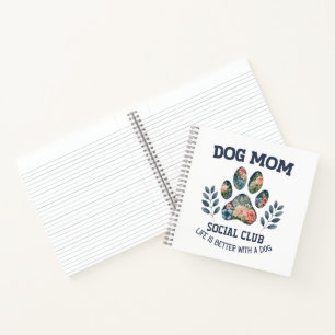 Carnet Maman Chien Fleur de Patte