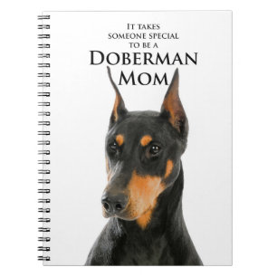 Carnet maman Doberman