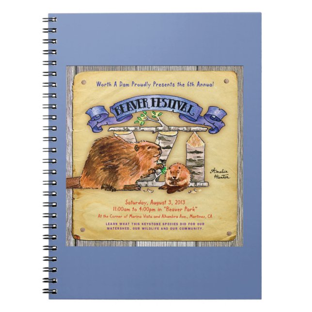 Carnet Maman du festival VI de castor de Martinez et (Devant)