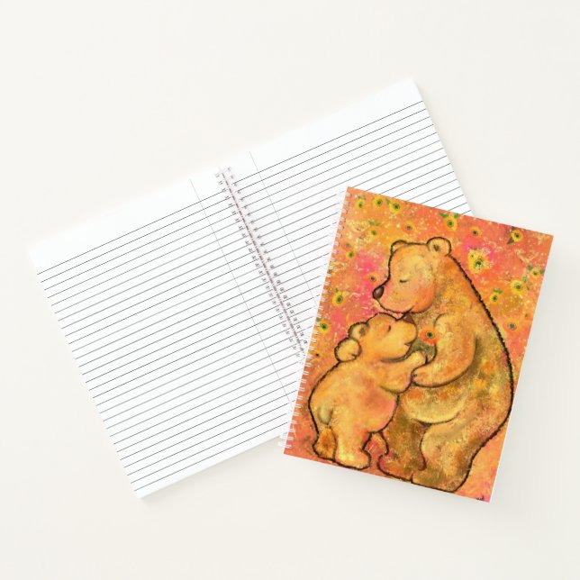 Carnet Maman et Bears pour bébé (Intérieur)