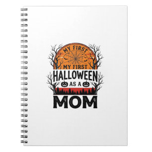 Carnet Maman Halloween Ma Première Vintage Fantomatique_1