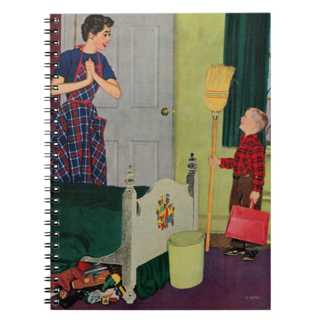 Carnet Maman, j'ai nettoyé ma pièce ! (Devant)