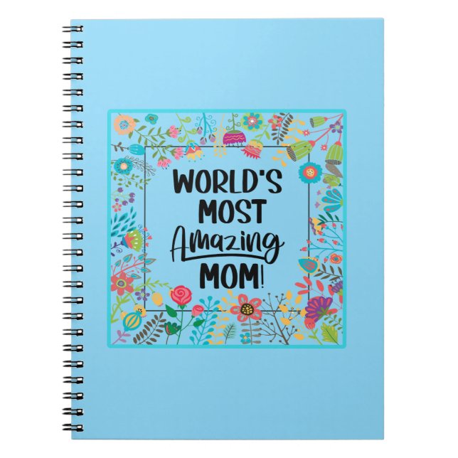 Carnet Maman la plus Extraordinaire du monde (Devant)