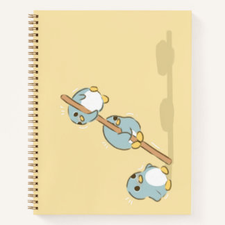 Carnet Manchots bleus