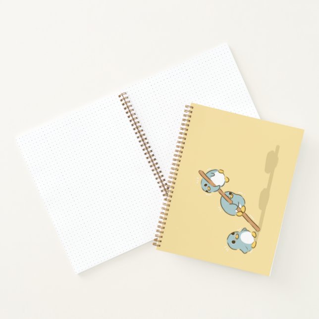 Carnet Manchots bleus (Intérieur)