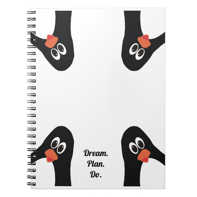 Carnet Manchots dans le coin (Devant)