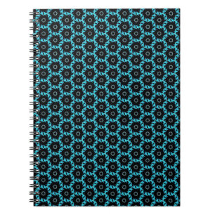 Carnet Mandala bleu électrique