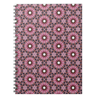 Carnet Mandala Bohème à Plume Rose