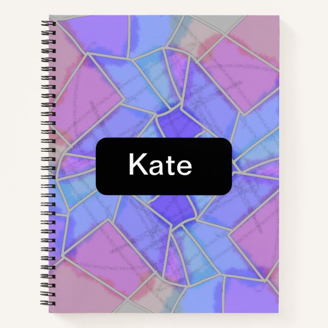 Carnet Mandala Bright Craie Esquisse (Devant)