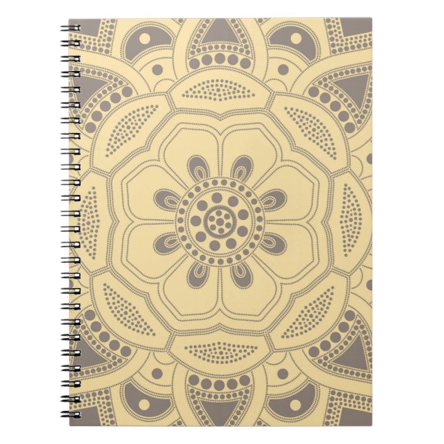 Carnet Mandala Creation, tous les points pour un 7 (Devant)