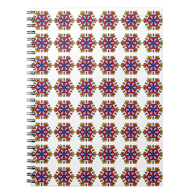 Carnet Mandala de citrouille d'Halloween (Devant)