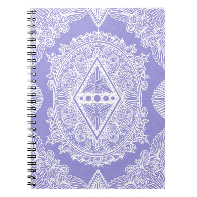 Carnet Mandala de diamant céleste (Devant)