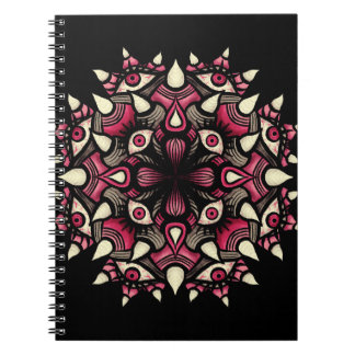 Carnet Mandala de l'œil gothique Art sombre