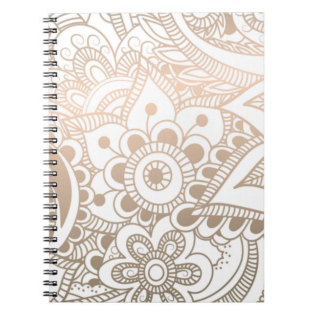 Carnet Mandala de luxe 41 (Devant)