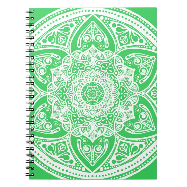 Carnet Mandala du printemps (Devant)