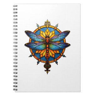 Carnet Mandala Libellule Lumineuse Géométrie Sacrée Spiri