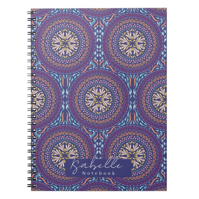 Carnet Mandala Purple (Devant)