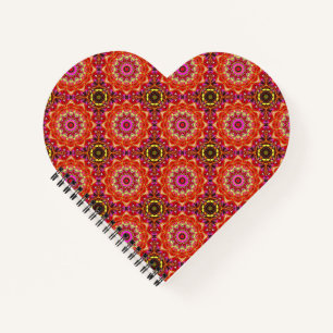 Carnet Mandala ROUGE