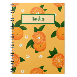 Carnet Mandarines d'été