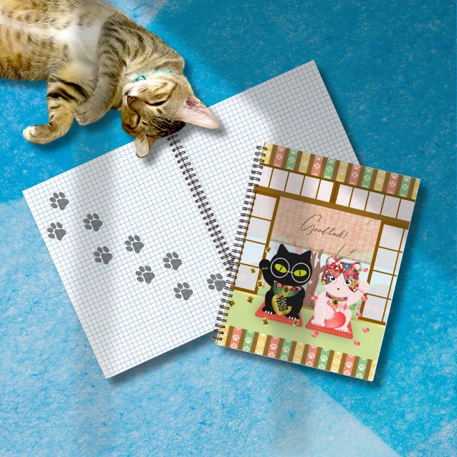 Carnet Maneki Neko Lucky Poiluna (Maneki Neko Lucky Poiluna Notebook)
