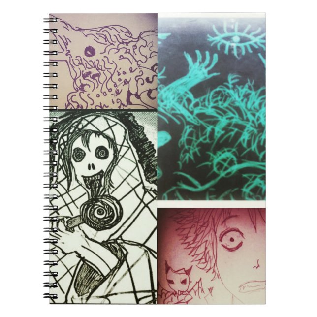 Carnet mange manga yaei mystère malédiction (Devant)