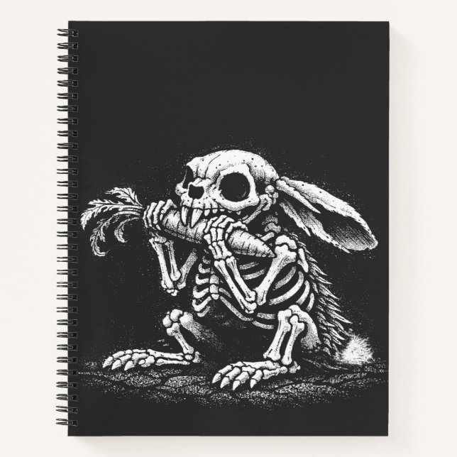 Carnet Manger des légumes – Lapin mort par BurnsInHell (Devant)