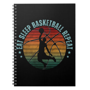 CARNET MANGER DORMIR BASKETBALL RÉPÉTER