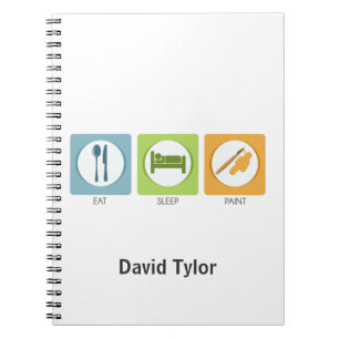 Carnet Manger Dormir Peindre