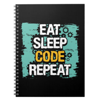 Carnet Manger, dormir, répéter le code
