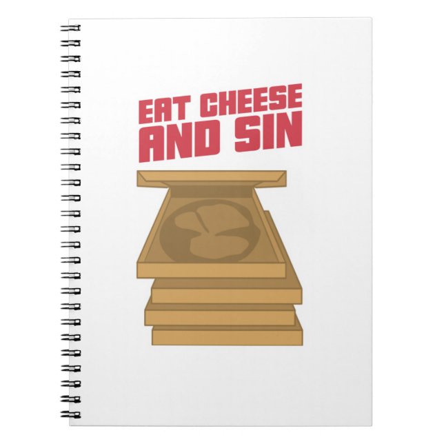 Carnet Mangez Du Fromage Et Du Péché (Devant)