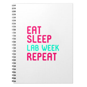 Carnet Mangez le cadeau qualifié d'amusement de chercheu