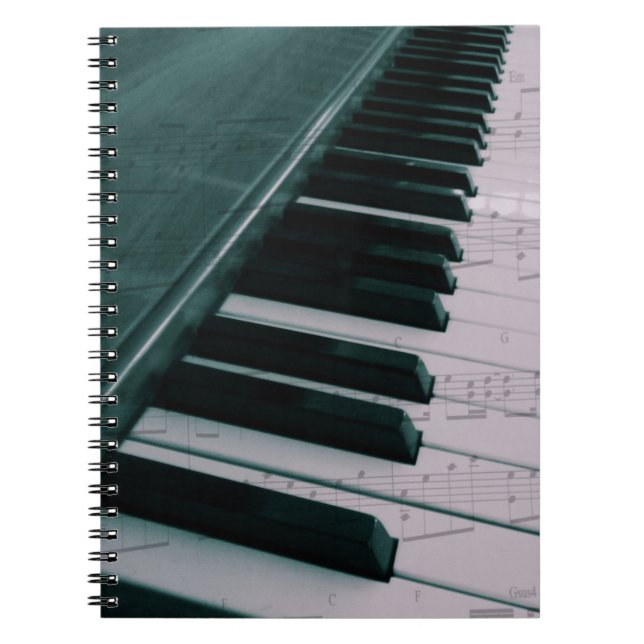 Carnet Mangez le jeu de sommeil (le piano) (Devant)