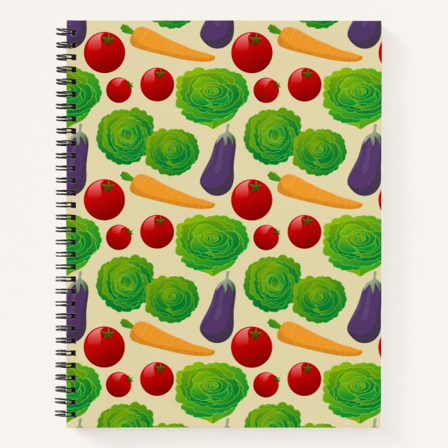 Carnet Mangez vos légumes (Devant)