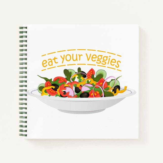 Carnet Mangez vos Légumes Citer salade fraîche mélange bo (Devant)