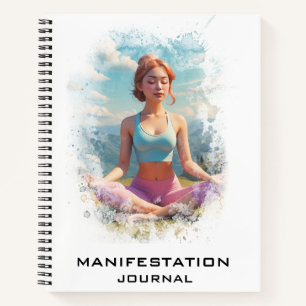 Carnet *~* Manifestation AP85 Manifestation Yoga Lady