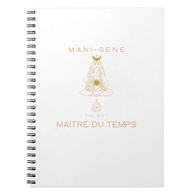 Carnet Manifesting Generator type Design Humain (Devant)