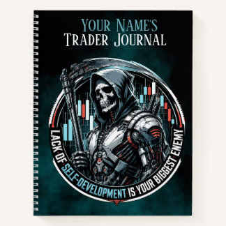 Carnet Manque de Développement Personnel Midnight Teal