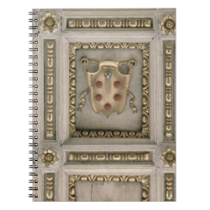 Carnet Manteau de Medici des bras, du soffite de l'églis