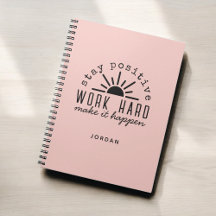 Mantra Motivationnel Positif Rose avec n'importe q