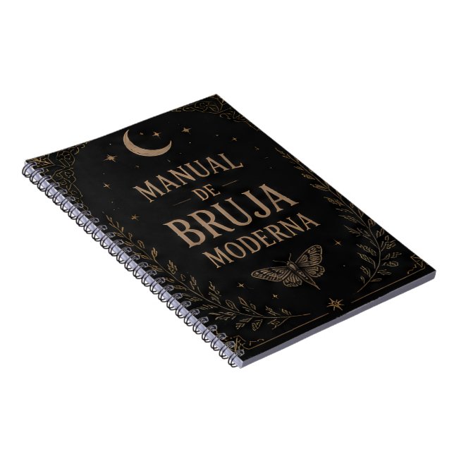Carnet manual de bruja negro (Côté Droit)