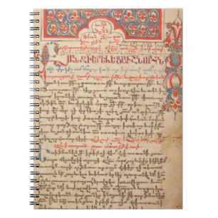 Carnet Manuscrit de liturgie lectionnaire et miséricale a