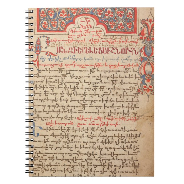 Carnet Manuscrit de liturgie lectionnaire et miséricale a (Devant)