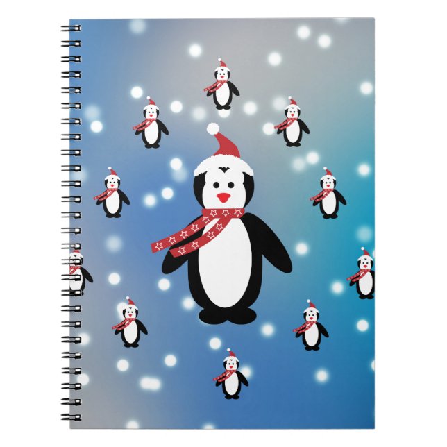 Carnet Many Penguins (Devant)