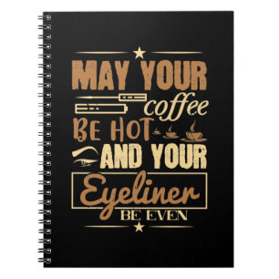 Carnet Maquillage - Café Chaud Et Même Eyeliner